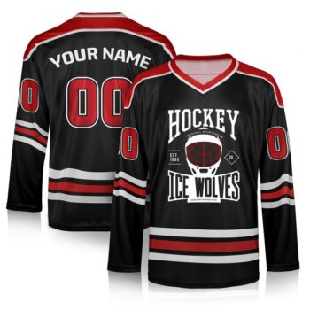 Full Color Dye Sublimated Custom Performance Personalized Ice Hockey Jersey