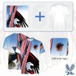 Unisex Custom Full Color Dye Sublimation Short Sleeve T-Shirt