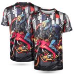 Unisex Custom Full Color Dye Sublimation Short Sleeve T-Shirt