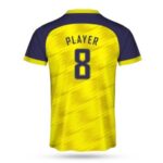 Full Color Dye Sublimated Custom Performance Rib Neck Soccer Jersey