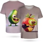 Unisex Full Color Dye Sublimation Short Sleeve T-Shirt (180g/M²)