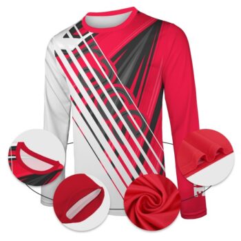 Custom Full Color Dye Sublimation Long Sleeve T-Shirt