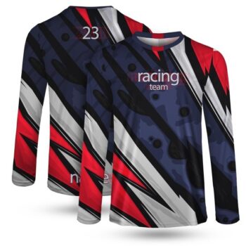 Custom Full Color Dye Sublimation Long Sleeve T-Shirt