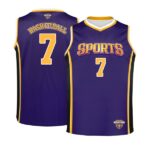 Full Color Dye Sublimated Custom Performance Personalized Basketball Jersey