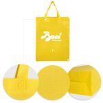 Heat Sealed Non-Woven Shopping Tote Bag (12”×15”×4”）