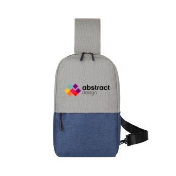 Two-Tone Crossbody Sling Backpack