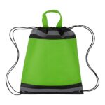 Reflective Non-Woven Drawstring Backpack
