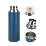 17 Oz Vacuum Insulated Flask Stainless Steel Bottle With Cup