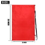 Drawstring Laundry Bag With Shoulder Strap