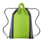 Reflective Safety Drawstring Backpack