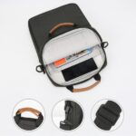 Crossbody Laptop Bag With Leather Handle