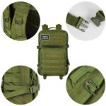 Large Water-Resistant Tactical Assault Backpack
