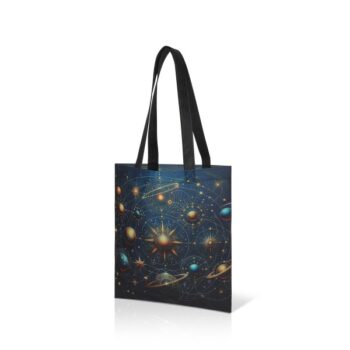 Sublimated Non-Woven Tote Bag (14" X 13-1/4") Double-Sided Printed