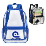 Heavy Duty Security Clear PVC School Backpack