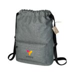 EcoVenture RPET Drawstring Backpack