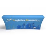 8′ Standard Stretch Table Cover (Full Color Dye Sublimation)