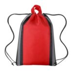 Reflective Safety Drawstring Backpack