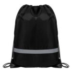 Reflective Safety Drawstring Backpack