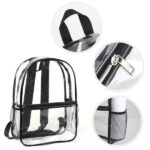 Heavy Duty Multi-Function PVC Transparent Backpack