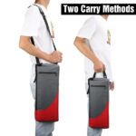 Insulated 6 Can Golf Cooler Bag With Shoulder Strap