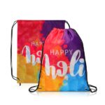 14″ x 17″ Dye-Sublimated Drawstring Backpack
