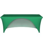 6′ Open Back Stretch Table Cover (Full Color Dye Sublimation)
