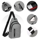 Budget Crossbody Sling Backpack(Ocean)