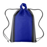 Reflective Safety Drawstring Backpack