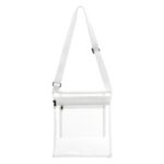 9″ X 10″ Clear PVC Crossbody Stadium Bag