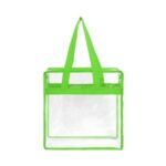 Stadium Approved Clear Zipper Tote Bag
