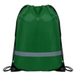 Reflective Safety Drawstring Backpack