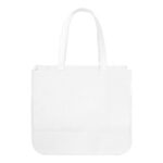 Extra Large Laminated Curved Bottom Tote Bag