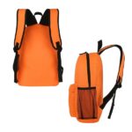 600D Heavy Duty Backpack With Water Bottle Pocket