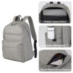 Eco-Friendly Recycled Heathered 15” Laptop Backpack