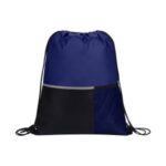 Dual Pocket Drawstring Backpack