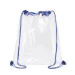 Clear PVC Drawstring Backpack