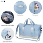 Gym Dry Wet Separated Duffel Bag