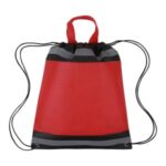Reflective Non-Woven Drawstring Backpack