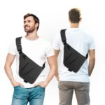 Anti-Theft Slim Crossbody Sling Bag Backpack