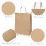 Twisted Handle Kraft Shopper Bag