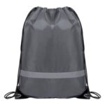 Reflective Safety Drawstring Backpack