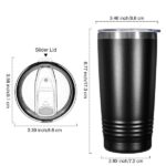 20 Oz Stainless Steel Vacuum Insulated Ringneck Tumbler With Lid