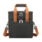 Insulated Lunch Cooler Bag W/ Pockets & Shoulder Strap