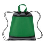 Reflective Non-Woven Drawstring Backpack