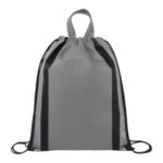 Small Reflective Non-Woven Drawstring Bag