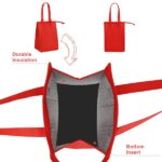 Non-Woven Lunch Cooler Tote Bag (9″×13″)