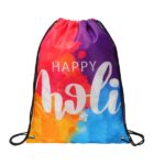 14″ x 17″ Dye-Sublimated Drawstring Backpack