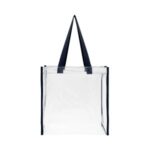 PVC Clear Stadium Tote Bag