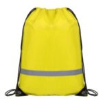 Reflective Safety Drawstring Backpack