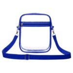 Clear PVC Crossbody Stadium Bag